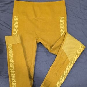 Fabletics Green High-Waist Seamless Leggings